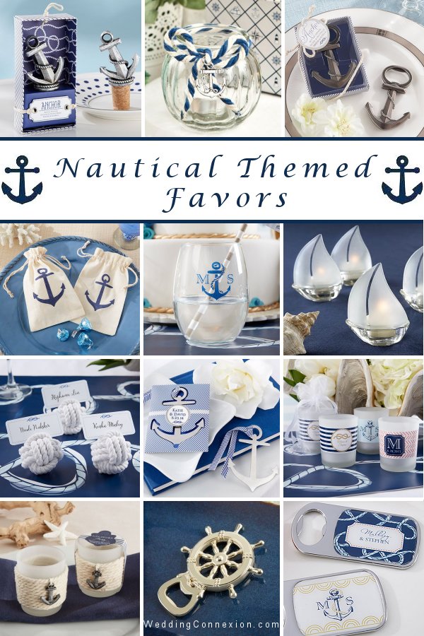 Nautical Themed Wedding Favor Ideas